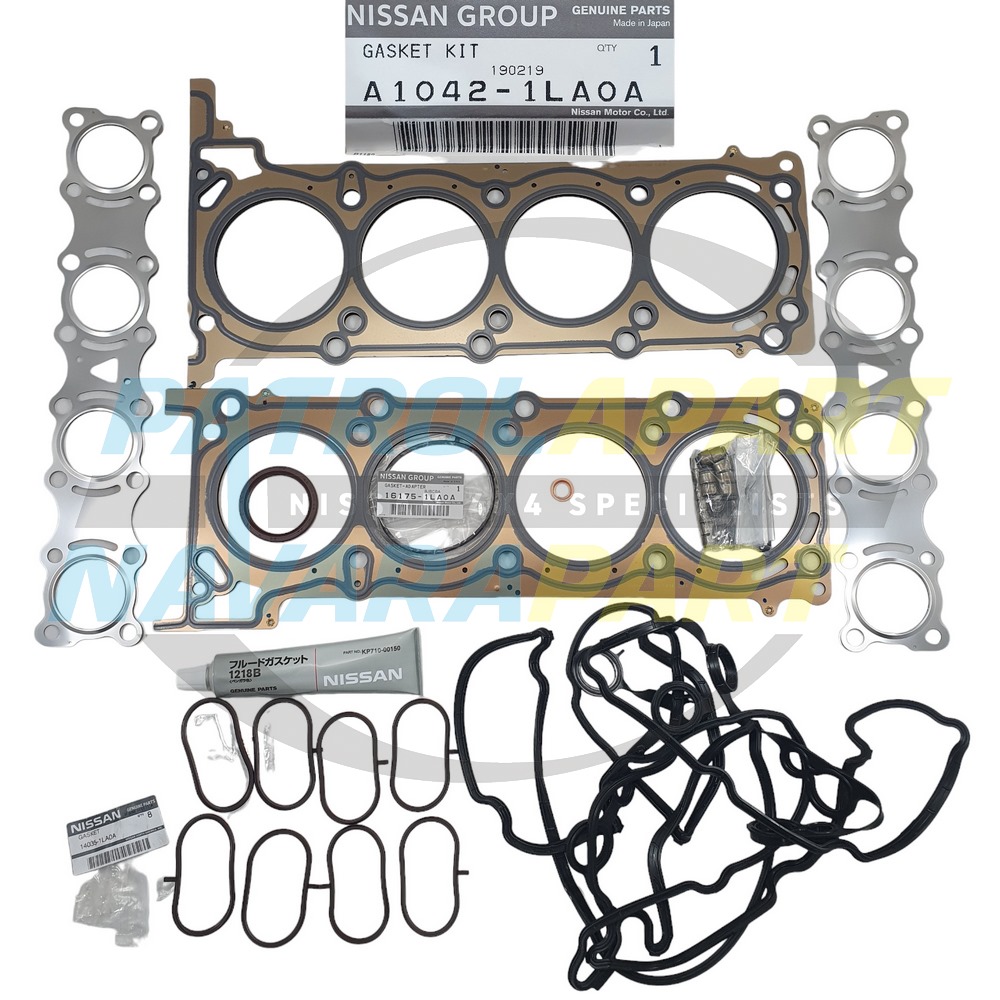 Genuine Nissan VRS Engine Gasket Set VK56 - Nissan Patrol Y62