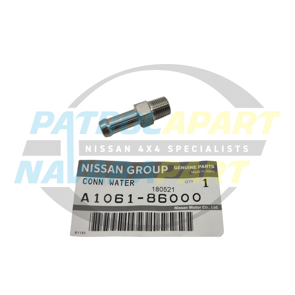 Genuine Nissan Top Thermostat Housing Water Outlet TD42 - Nissan Patrol Y60 GQ & Y61 GU