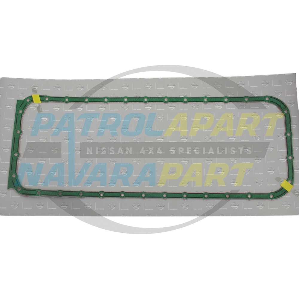 Genuine Nissan Sump Oil Pan Gasket - Nissan Patrol Y60 GQ 1987-2012 & Y61 GU 1987-2012