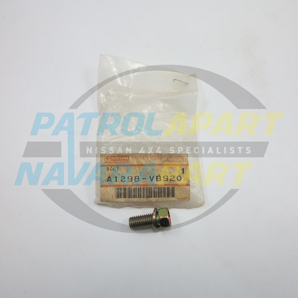 Genuine Nissan RD28T Engine Mount Bolt RD28 - Nissan Patrol Y60 GQ & Y61 GU