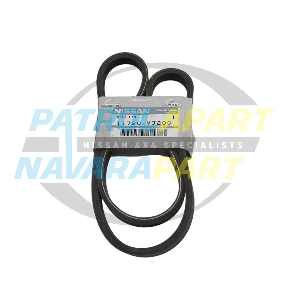Genuine Nissan Air Conditioning AC Compressor Belt TB48 - Nissan Patrol Y61 GU