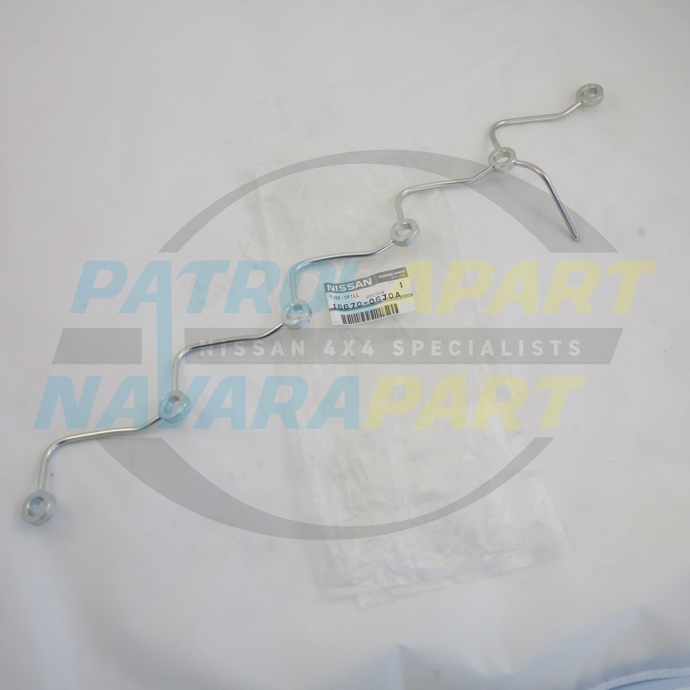 Genuine Nissan Injector Bleed Off Spill Fuel Return Line Rail TD42 - Nissan Patrol Y60 GQ & Y61 GU