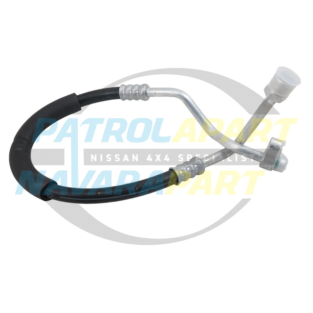 Genuine Nissan Air Conditioning Hose Compressor to Condenser - Nissan Patrol Y61 GU 1997-2002