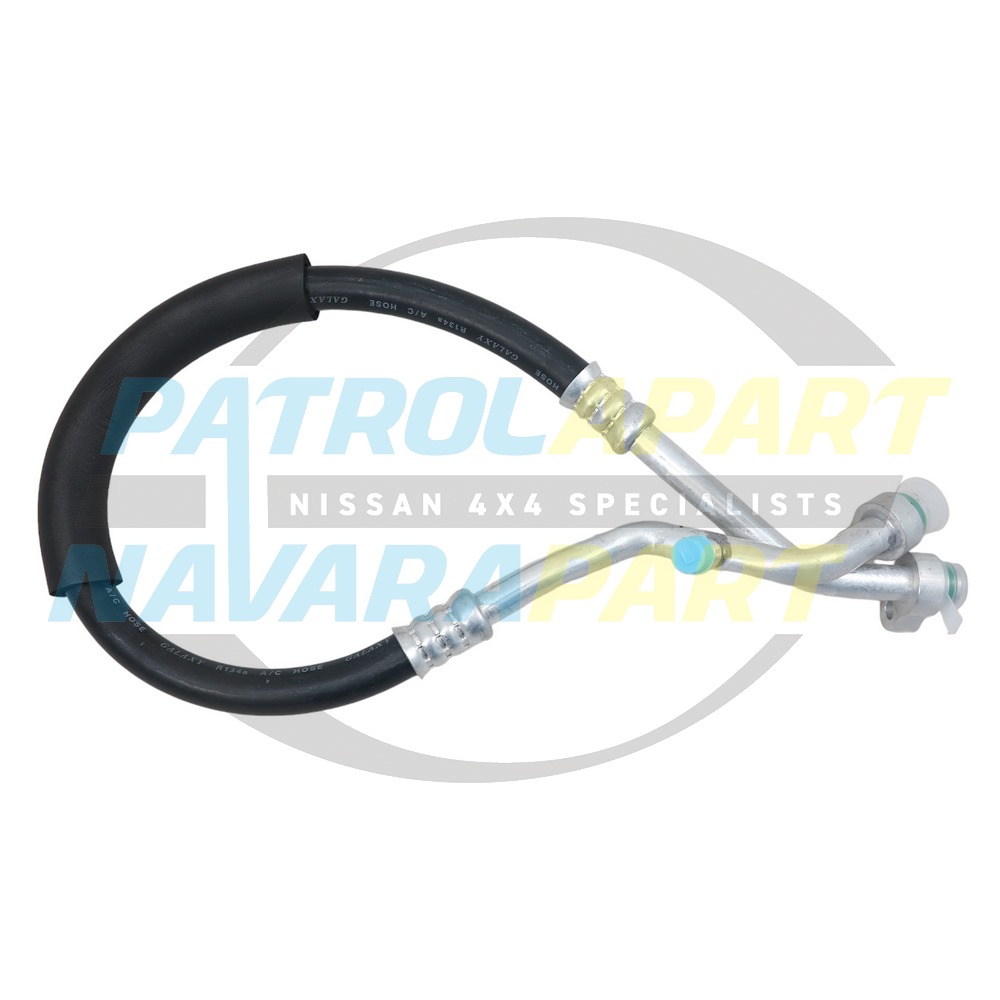 Air Conditioning Hose Compressor to Condenser TD42 ZD30 - Nissan Patrol Y61 GU
