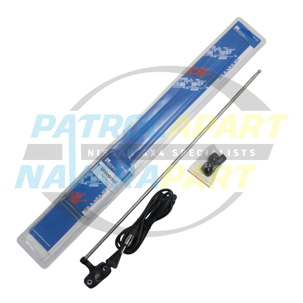 Aerpro Universal Antenna A Pillar - Nissan Patrol Y60 GQ