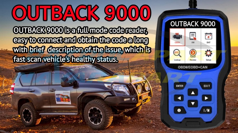 Autophix Outback 9000 OBDII Universal Code Reader / Scanner Tool