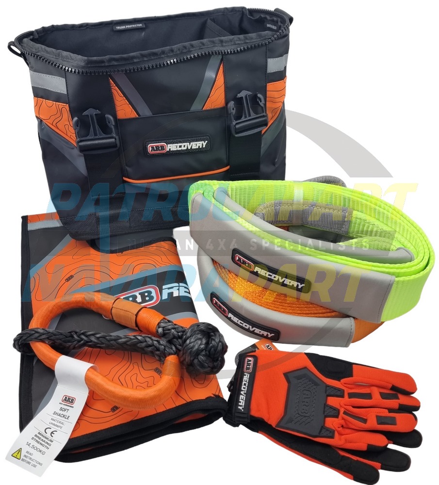 Patrolaparts own ARB Recovery Kit with Equipment you need for recovery & winching