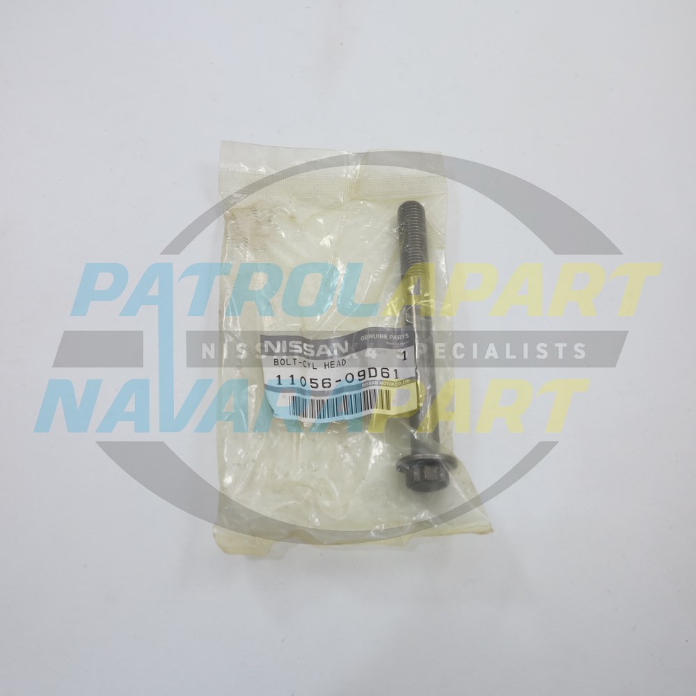 Genuine Nissan Cylinder Head Bolt TD42 - Nissan Patrol Y60 GQ & Y61 GU