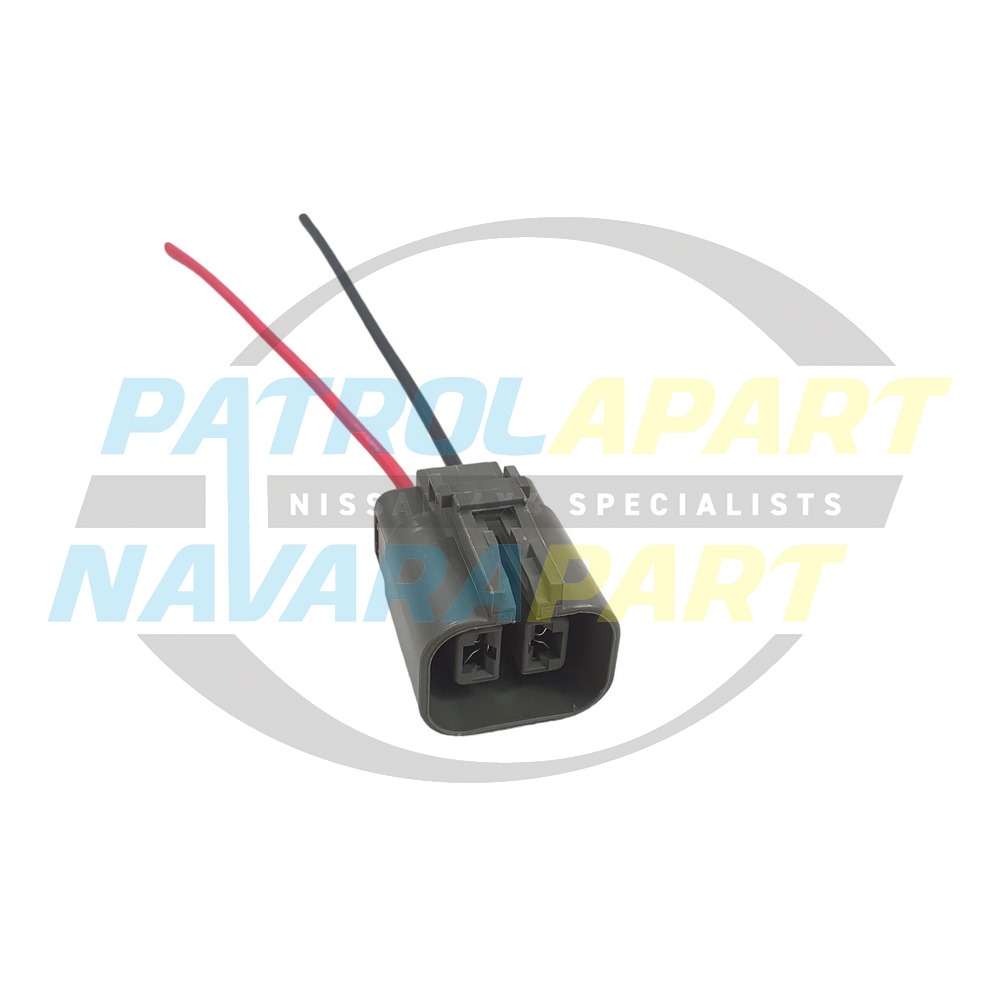 Alternator Wiring Plug 2 Pin - Nissan Patrol Y60 GQ & Y61 GU