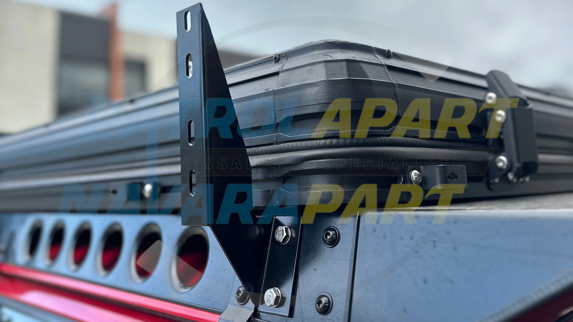 Tier One Metalworks Awning Bracket Set of 3 (Tall Awnings) - Nissan Patrol Y60 GQ & Y61 GU