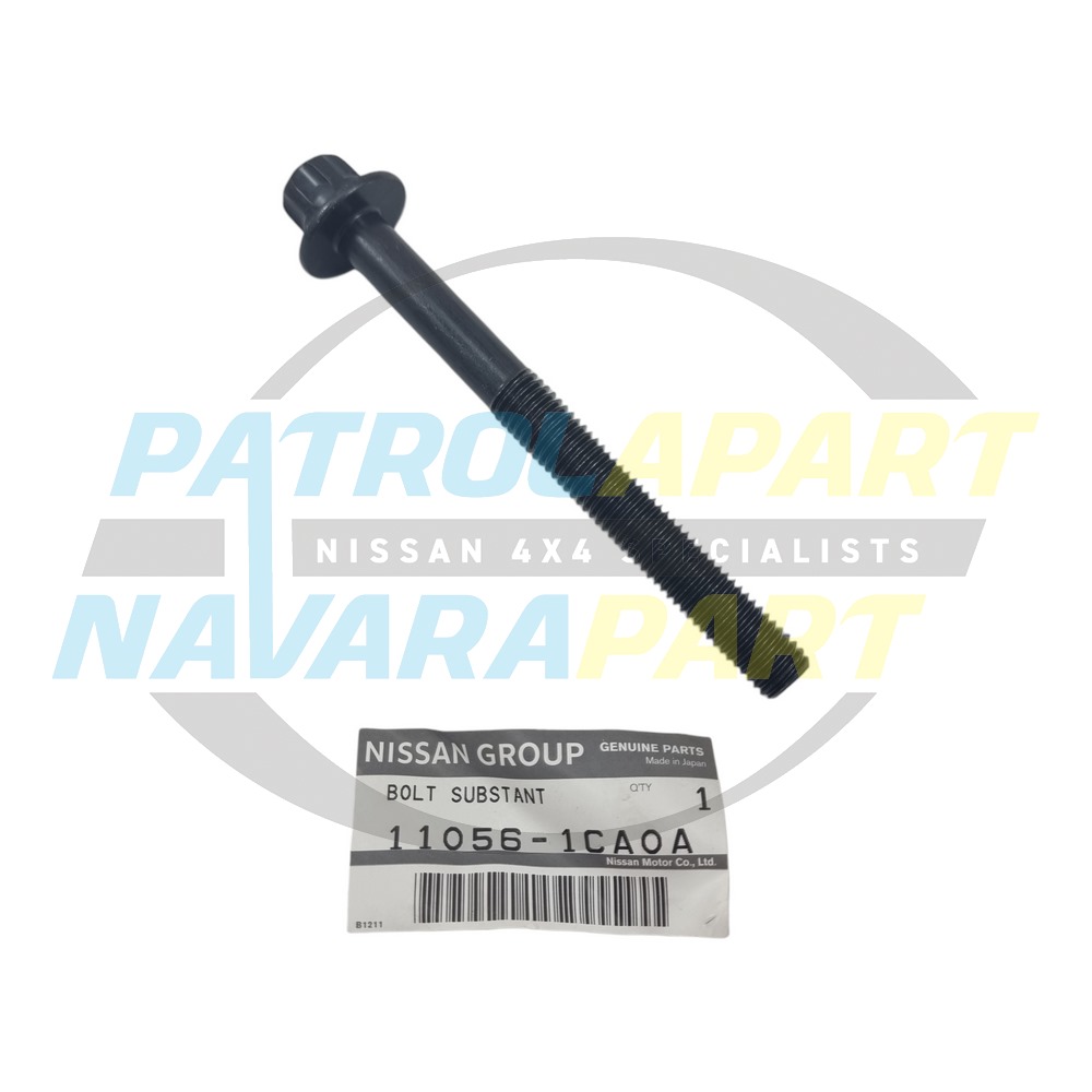 Genuine Nissan Head Bolt VK56 - Nissan Patrol Y62