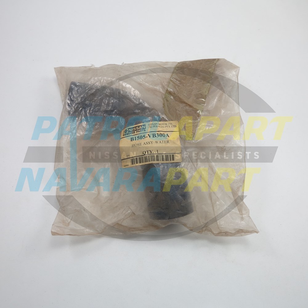 Genuine Nissan Lower Radiator Hose RD28 - Nissan Patrol Y61 GU