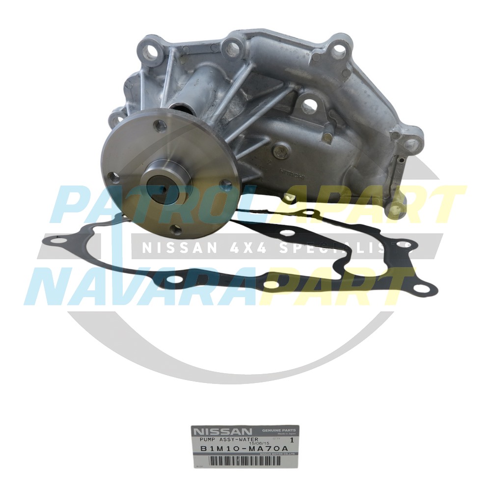 Genuine Nissan Water Pump ZD30 - Nissan Patrol Y61 GU 2007-2017