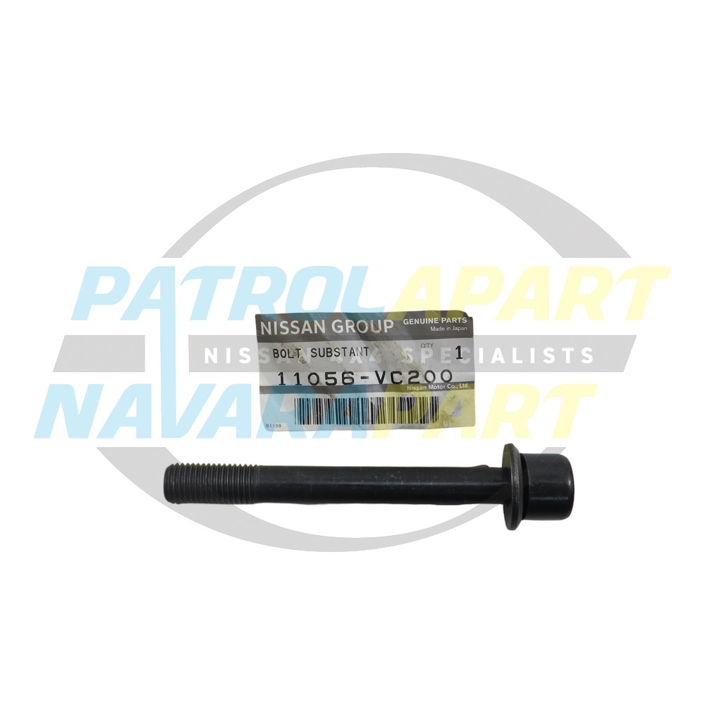 Genuine Nissan Cylinder Head Bolt TB48 - Nissan Patrol Y61 GU