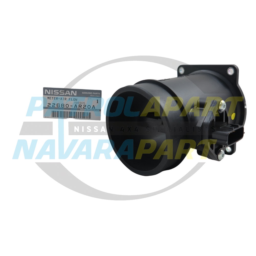 Genuine Nissan Mass Air Flow Sensor MAF TB48 - Nissan Patrol Y61 GU 2006+