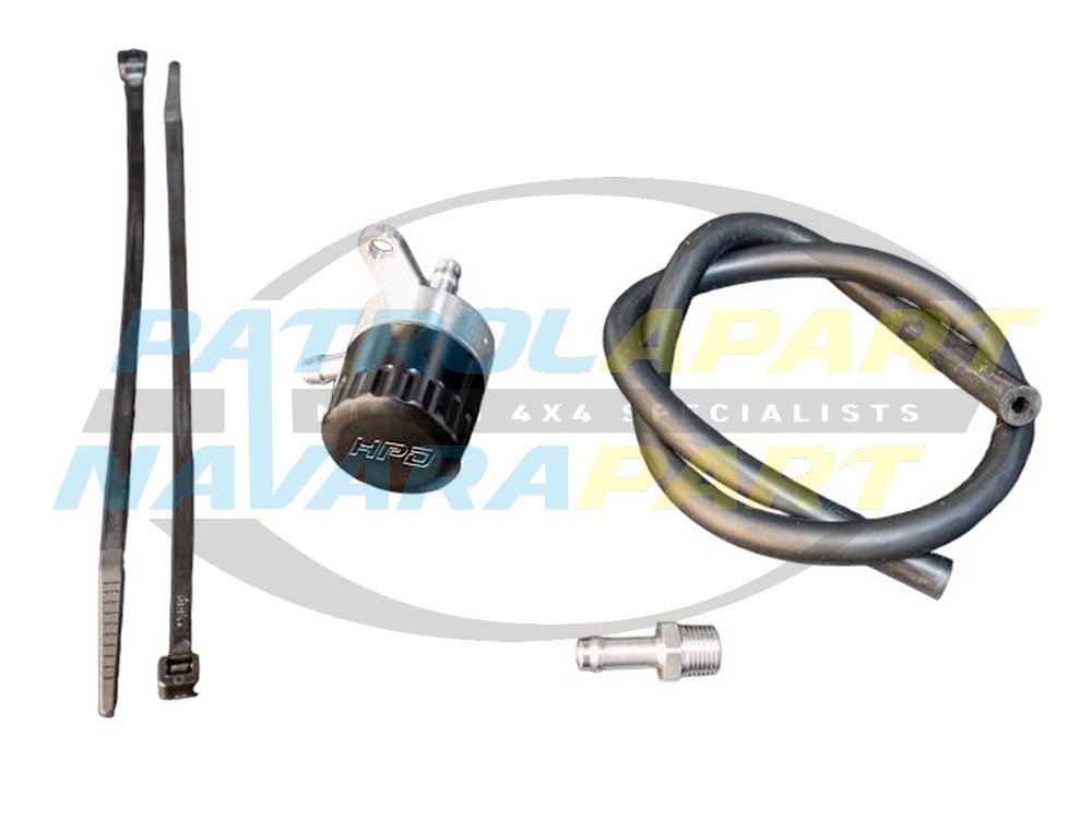 HPD Boost Control Wastegate Bleed Off Valve - Nissan Patrol Y61 GU & Navara D22