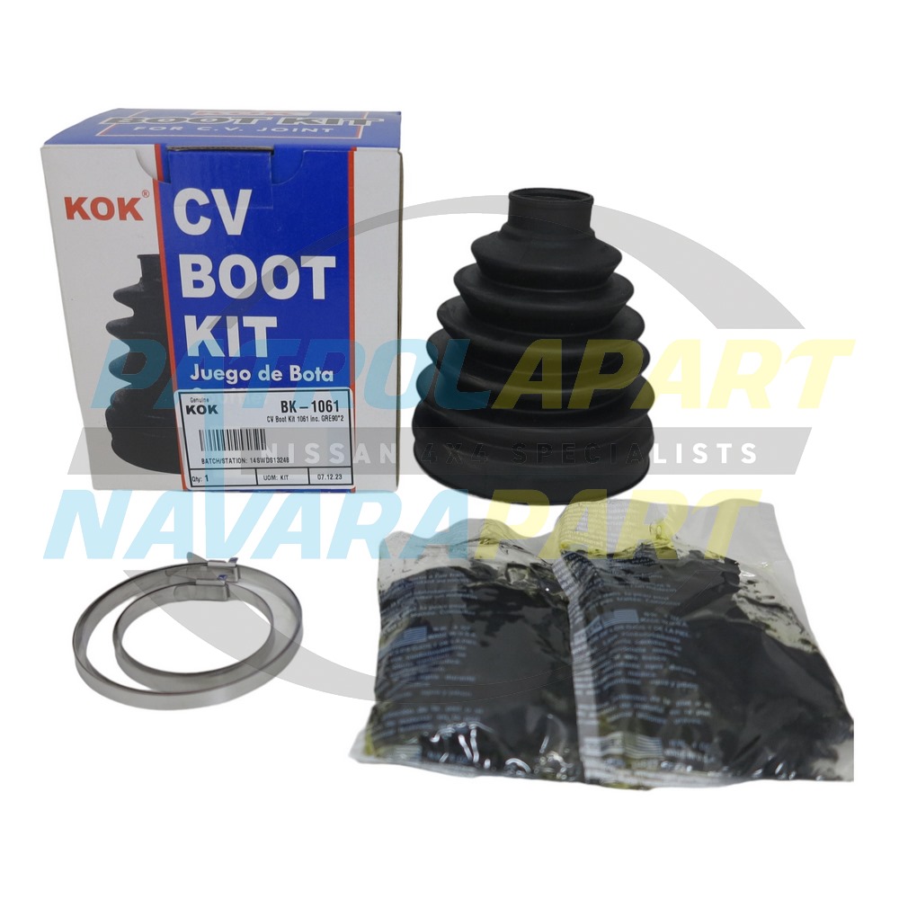 Rear Outer CV Boot Kit VK56 - Nissan Patrol Y62