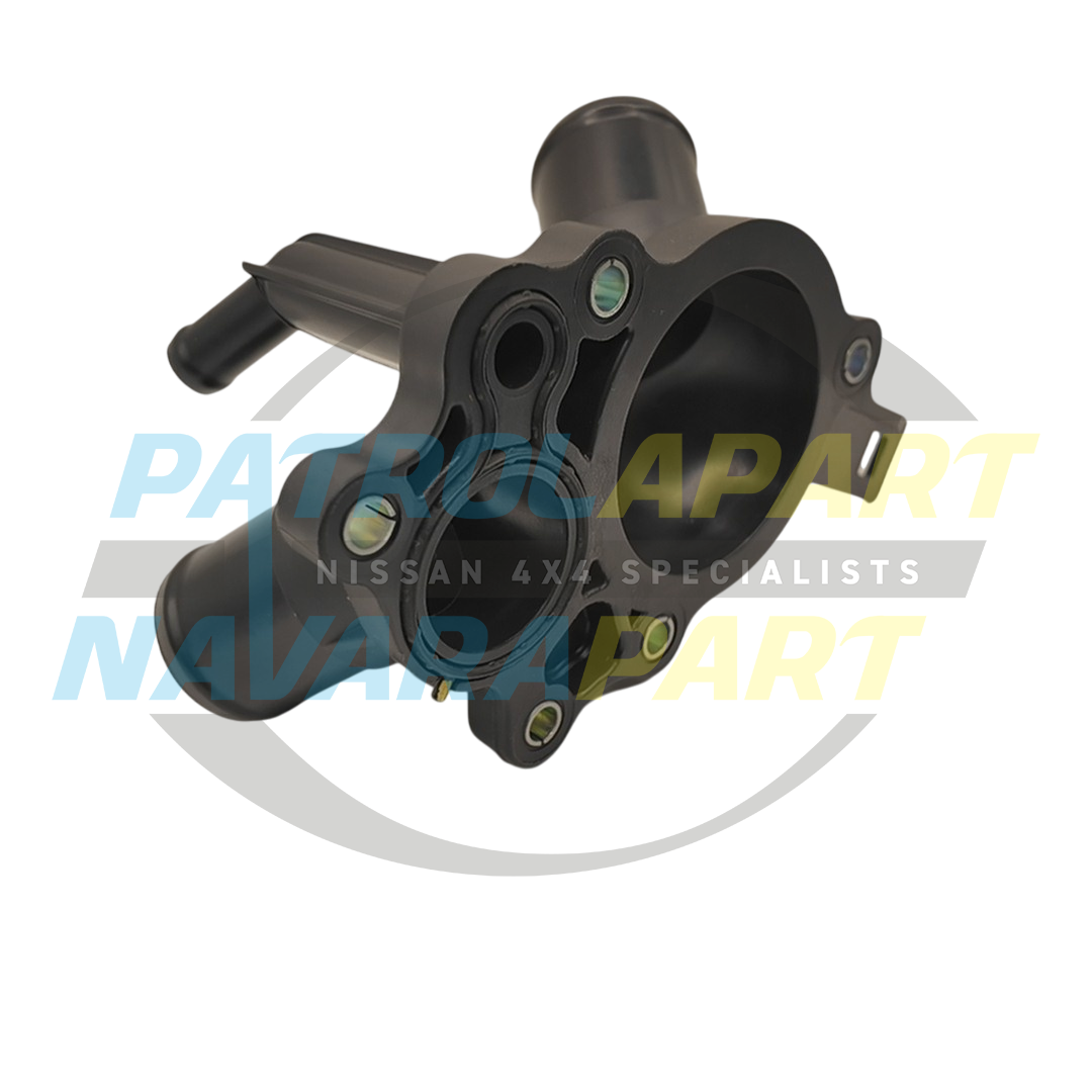 Genuine Nissan Thermostat Water Outlet - Nissan Patrol Y62 S1-2 to 02/16