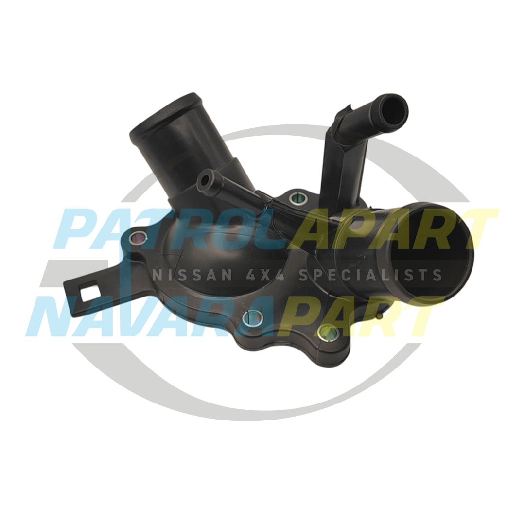 Genuine Nissan Thermostat Water Outlet - Nissan Patrol Y62 S1-2 to 02/16