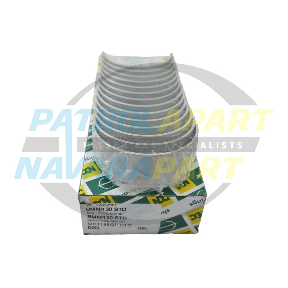 Main Bearing Set TD42 - Nissan Patrol Y60 GQ & Y61 GU