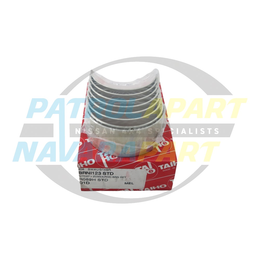 Standard Big End Bearing Set ZD30 - Nissan Patrol Y61 GU & Navara D22