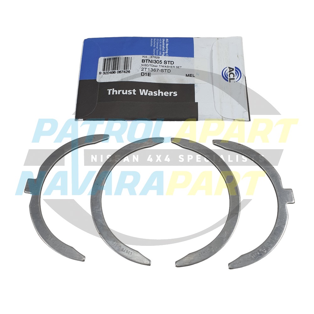 Engine Thrust Washer Set TD42 - Nissan Patrol Y60 GQ & Y61 GU
