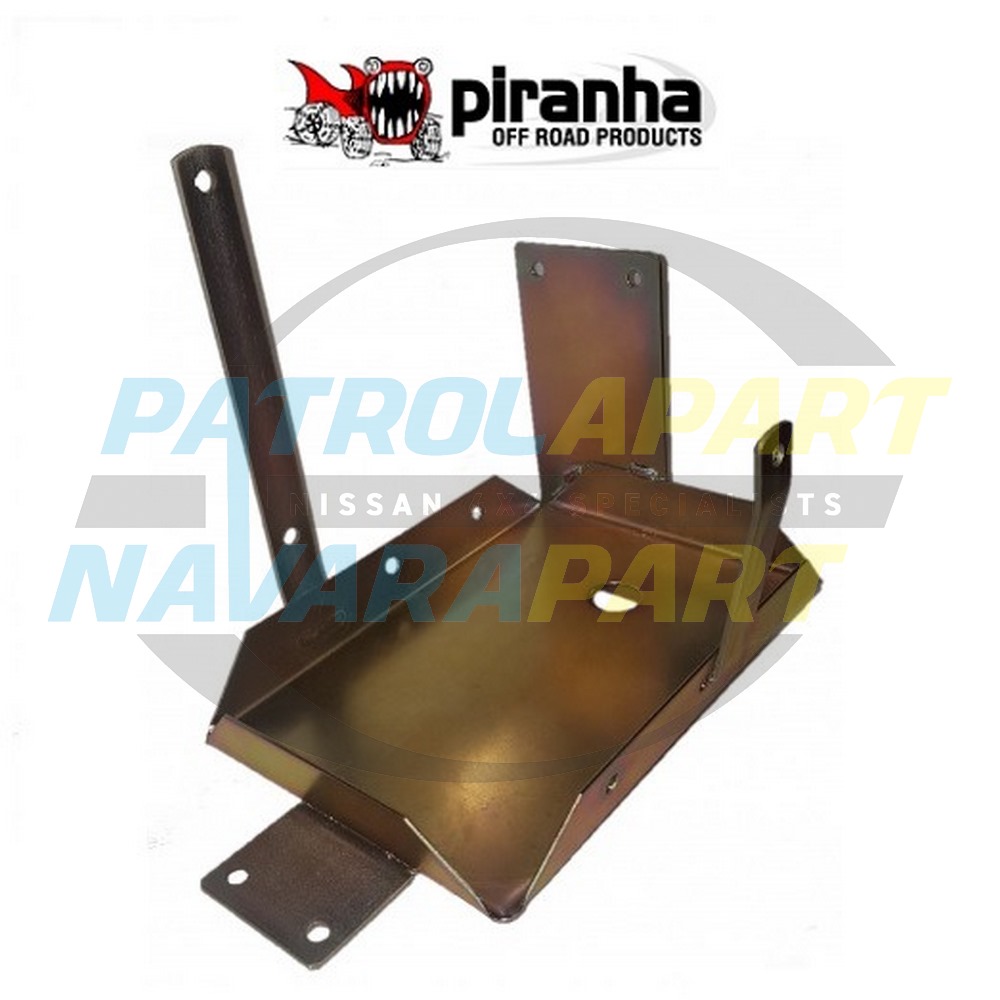 Piranha Dual Battery Tray VK56 - Nissan Patrol Y62