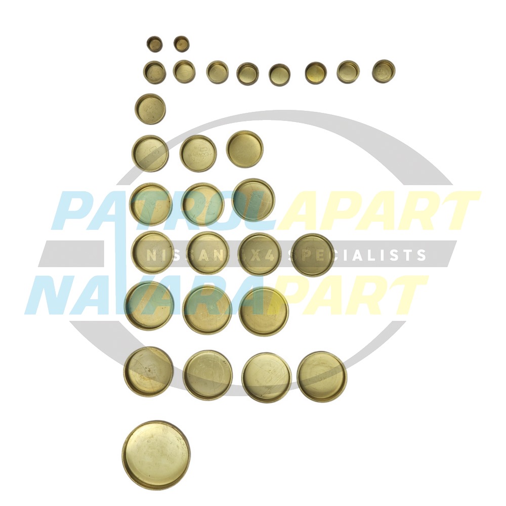 Welch Plug Kit TB42 - Nissan Patrol Y60 GQ