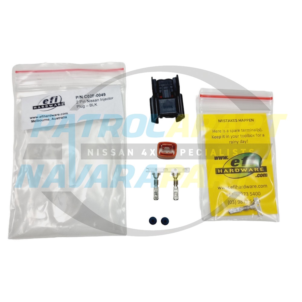 EFI Hardware TCV Solenoid Wiring Loom Plug TD42 - Nissan Patrol Y61 GU