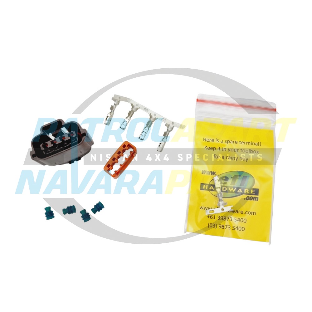 Wiring Loom Plug Mass Air Flow Meter MAF TB42 TB45 - Nissan Patrol Y60 GQ & Y61 GU
