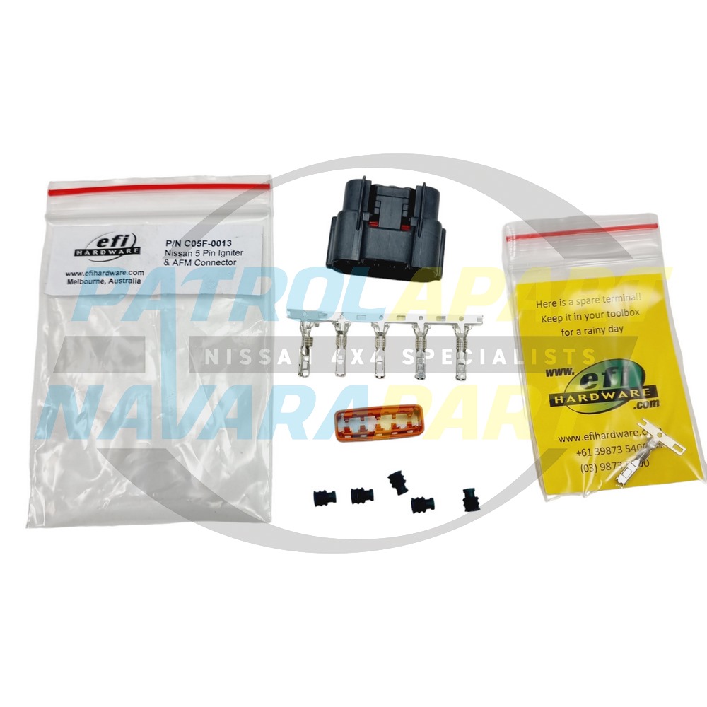 Wiring Loom Plug Mass Air Flow Meter MAF ZD30 - Nissan Patrol Y61 GU