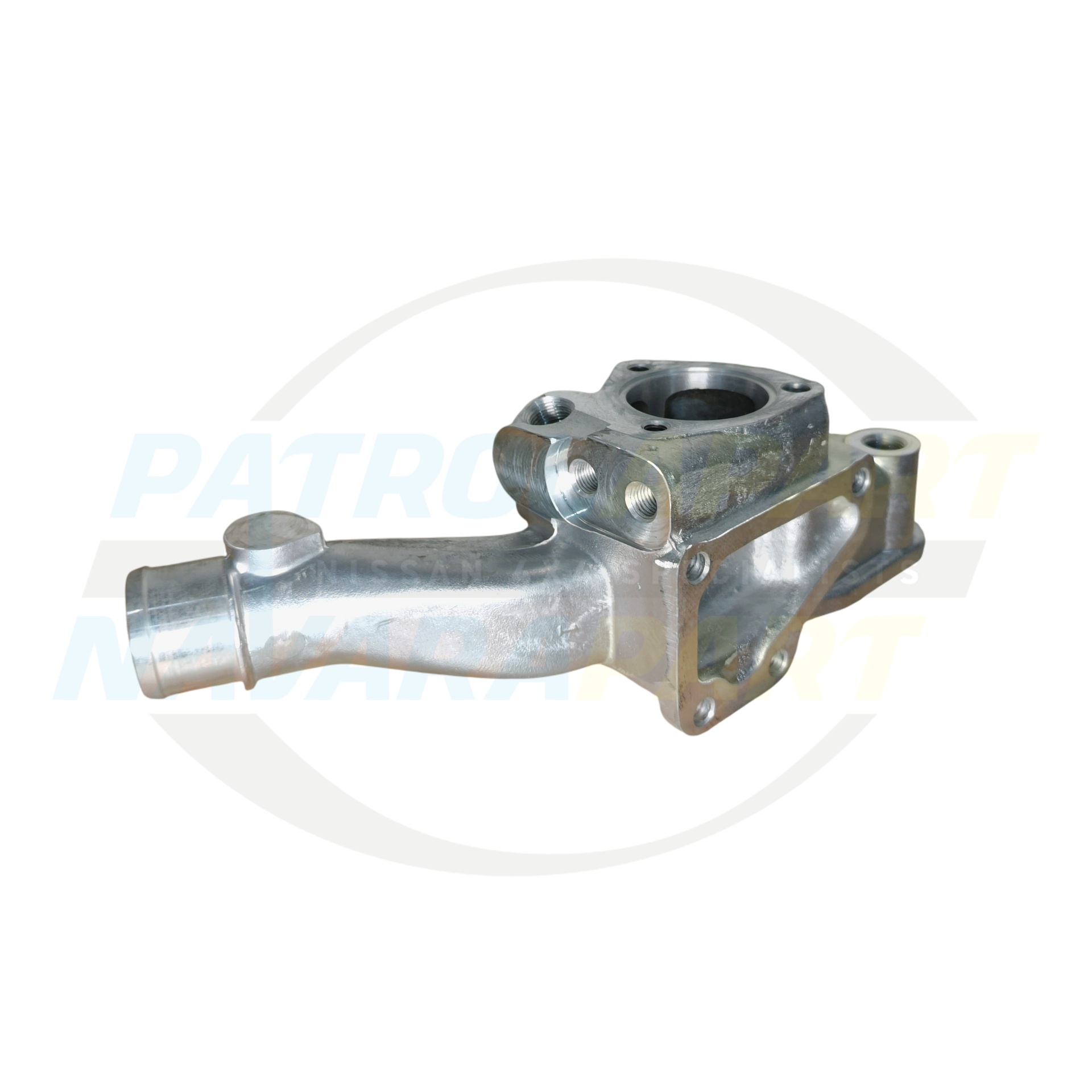 Genuine Nissan Lower Thermostat Housing TD42 - Nissan Patrol Y60 GQ & Y61 GU