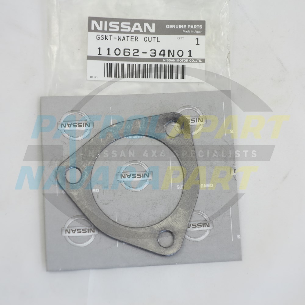 Genuine Nissan Thermostat Gasket TD42 - Nissan Patrol Y60 GQ, Y61 GU & Navara D22