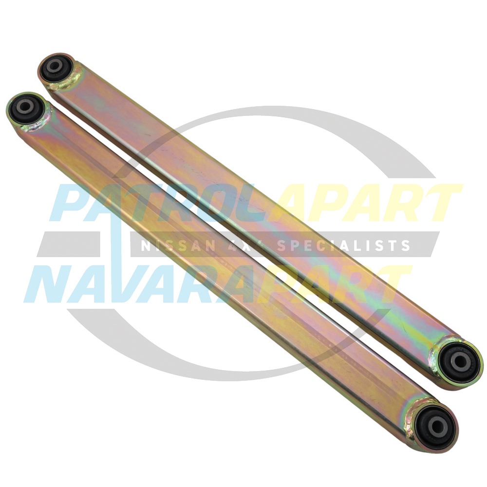 Lower Trailing Control Arms with Bushes +15mm - Nissan Patrol Y60 GQ & Y61 GU