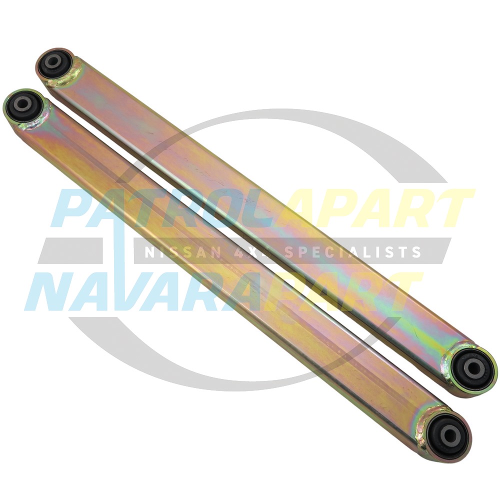 Lower Trailing Arms with Bushes Racebred STD - Nissan Patrol Y60 GQ & Y61 GU