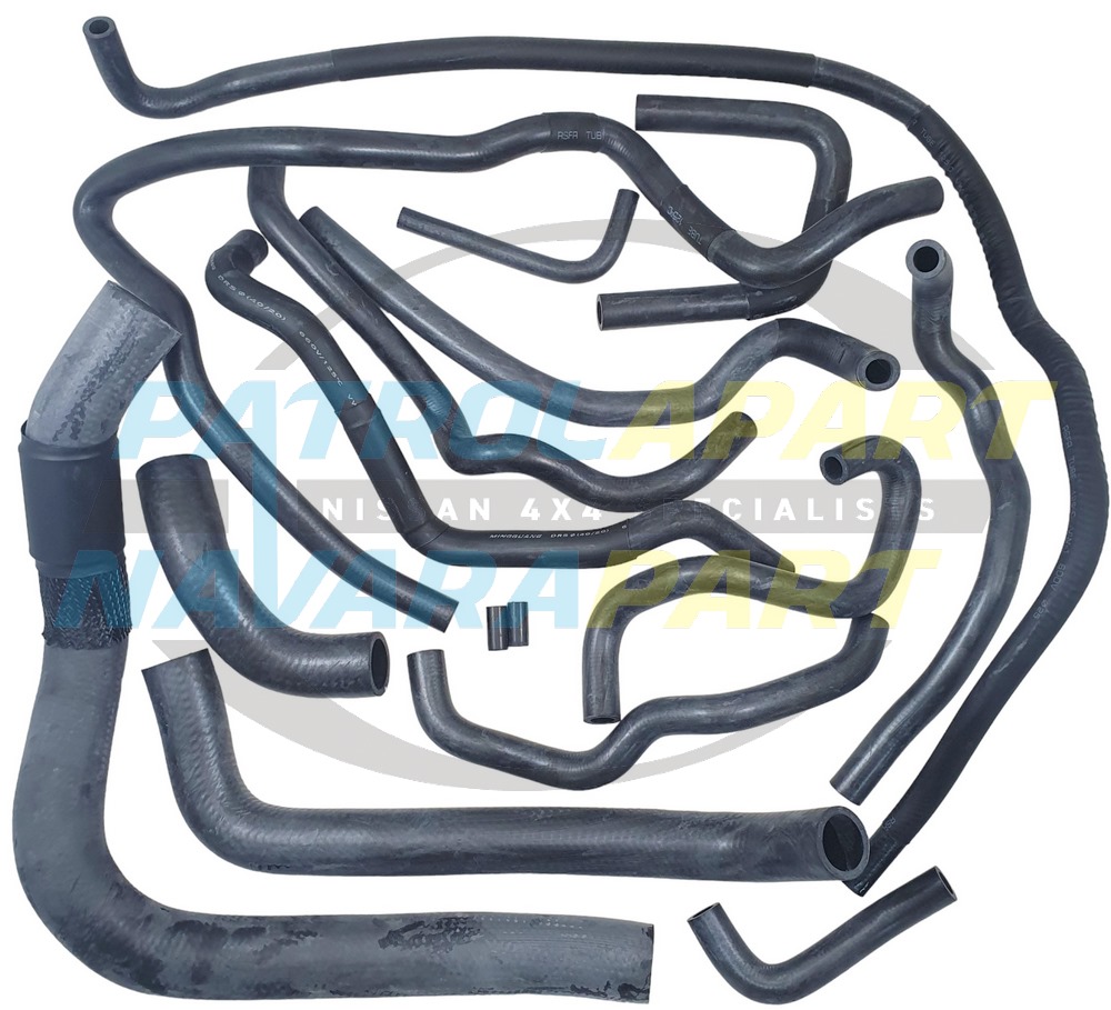 Cooling & Heater Hose Kit - Nissan Patrol Y61 GU