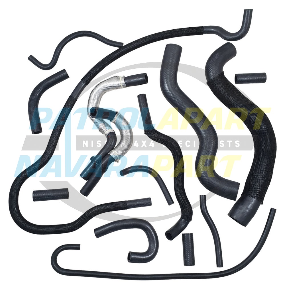 NVE Heater & Radiator Cooling Hose Kit ZD30 - Nissan Patrol Y61 GU