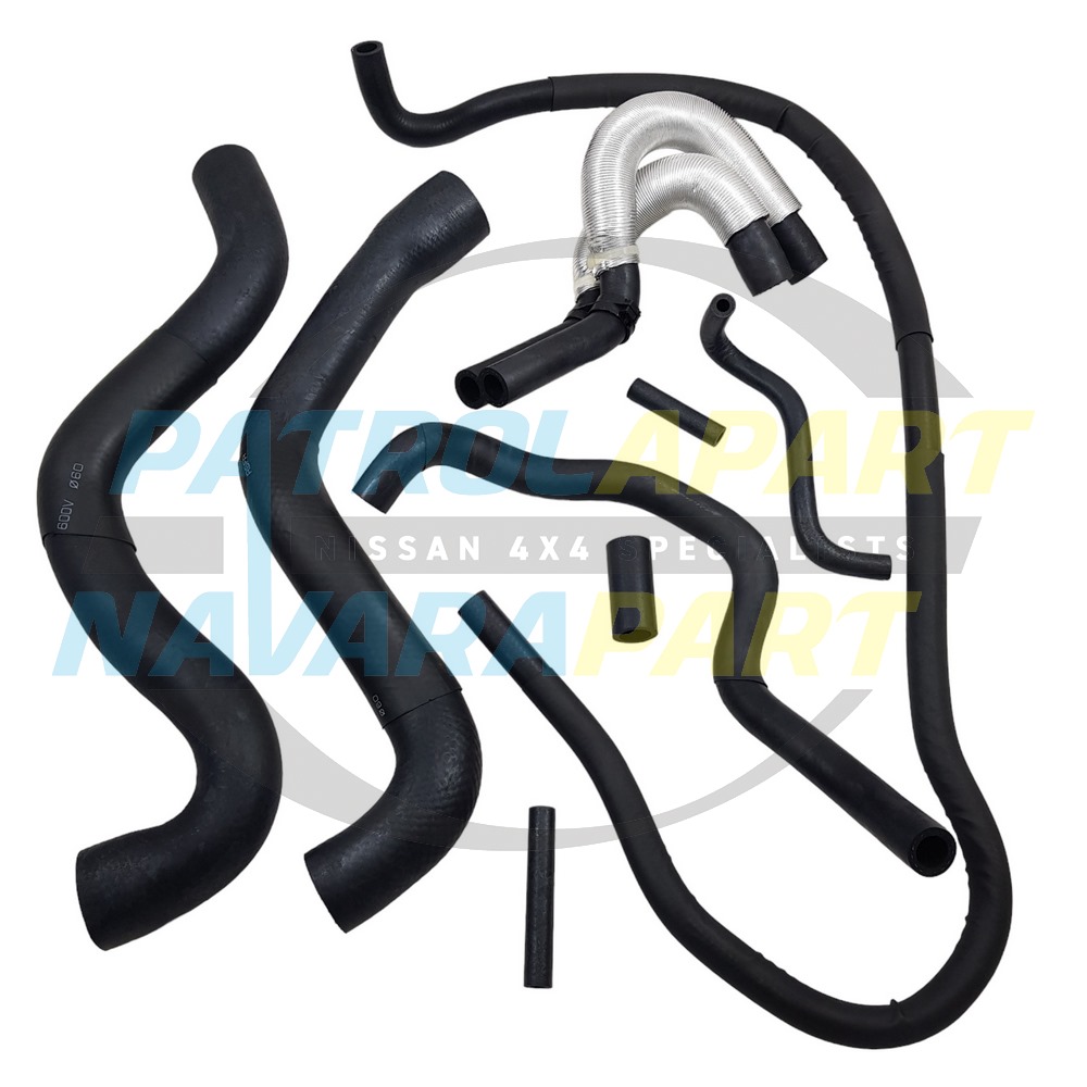 Radiator & Heater Hose Kit ZD30 - Nissan Patrol Y61 GU
