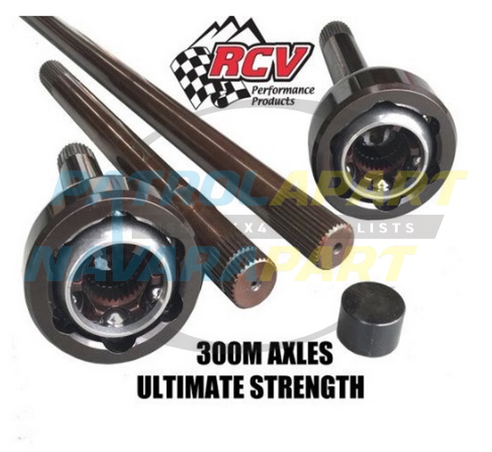 CV Joint & Axle RCV Chromoly 300M Pair - Nissan Patrol Y61 GU