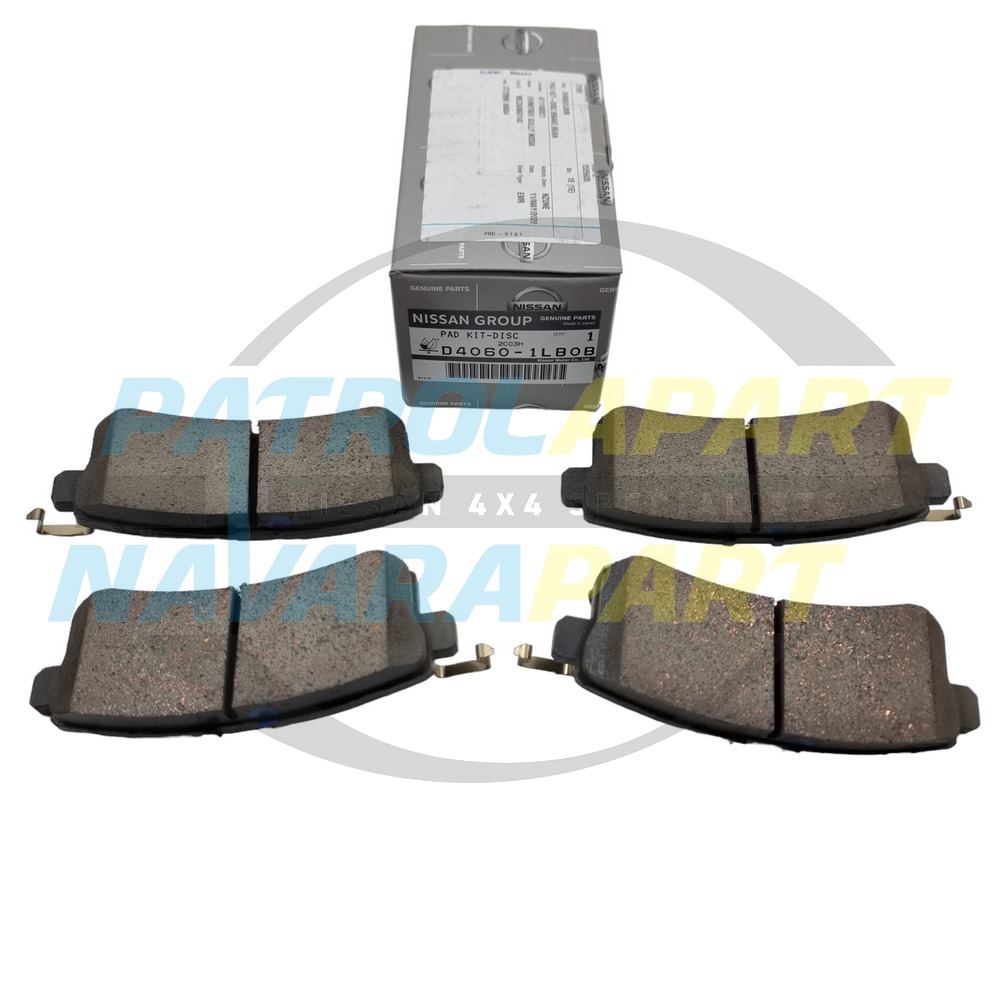 Genuine Nissan Rear Brake Pads - Nissan Patrol Y62