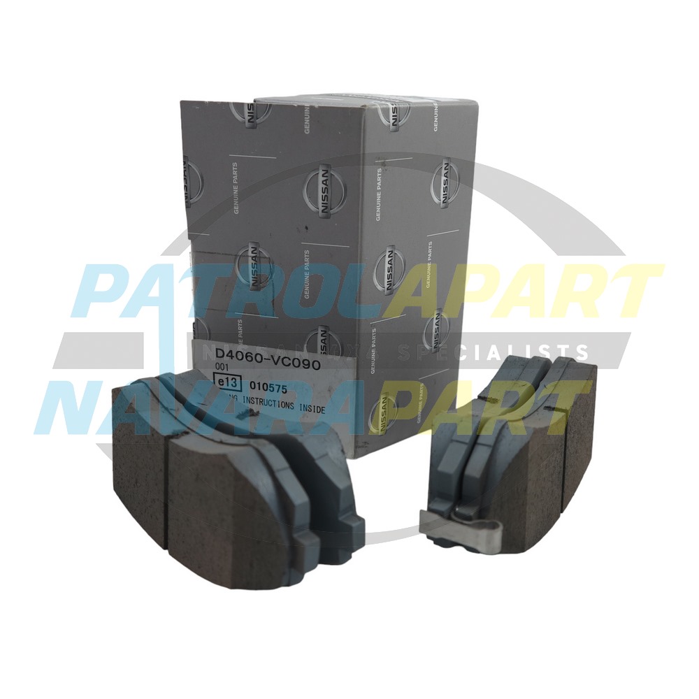 Genuine Nissan Rear Brake Pads - Nissan Patrol Y61 GU