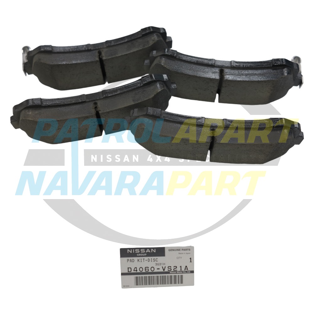 Genuine Nissan Rear Brake Pads TB48 - Nissan Patrol Y61 GU