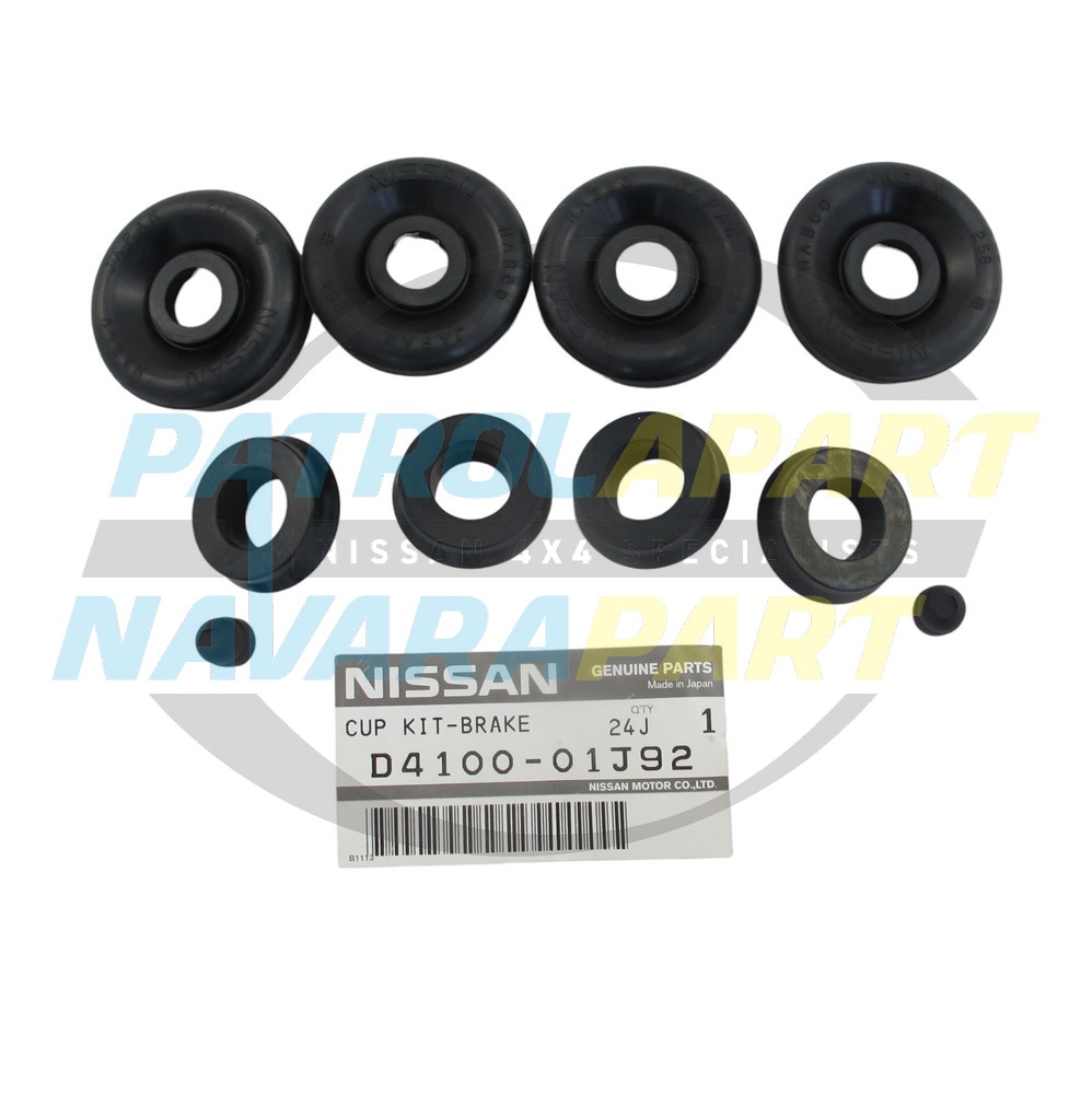 Genuine Nissan Drum Brake Wheel Cylinder Kit NABCO - Nissan Patrol Y60 GQ & Y61 GU