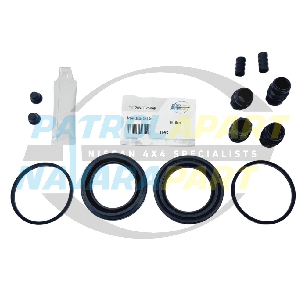 Genuine Nissan Brake Caliper Seal Rebuild Kit Rear TB48 - Nissan Patrol Y61 GU