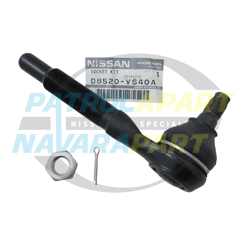 Genuine Nissan Tie Rod End RHS 'Male' - Nissan Patrol Y61 GU