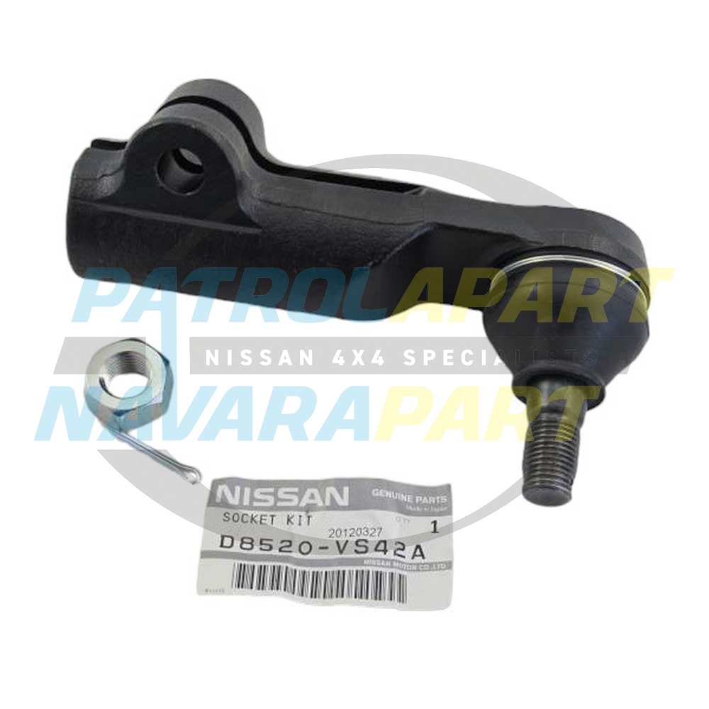 Genuine Nissan Female Tie Rod End RH Side - Nissan Patrol Y61 GU S4