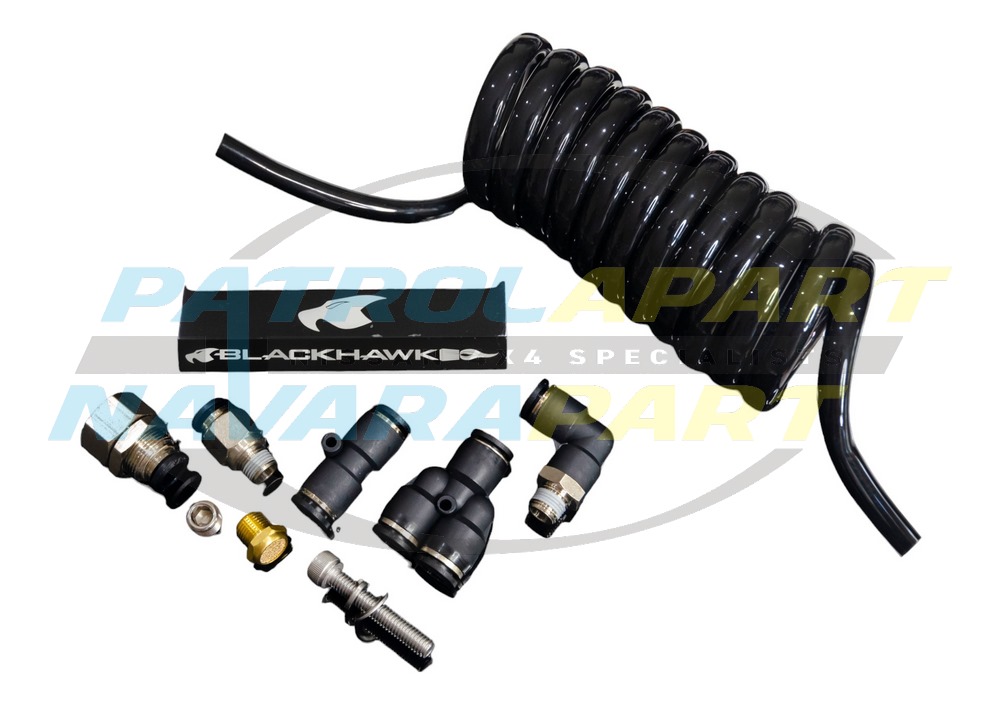 Blackhawk Diff & Gearbox Breather 4 Point Kit for Nissan Patrol GQ GU & Others