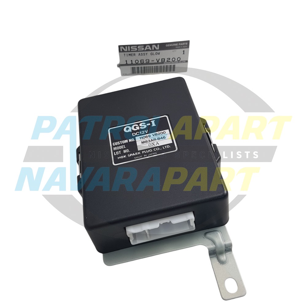 Genuine Nissan Glow Plug Timer Black TD42 - Nissan Patrol Y61 GU