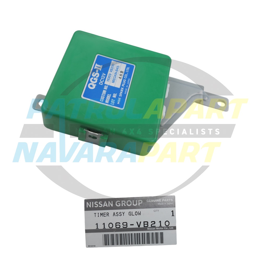 Genuine Nissan TD42T Glow Plug Timer Green TD42 - Nissan Patrol Y61 GU