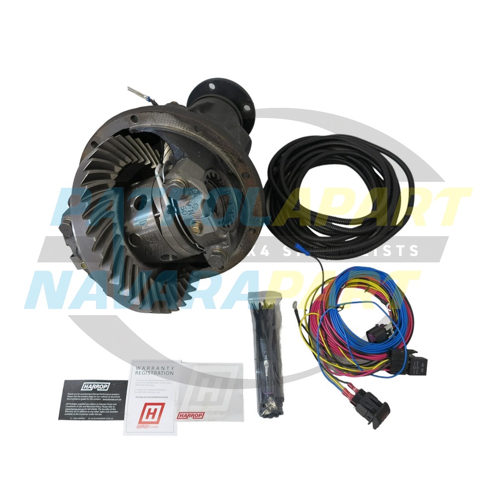 4.6 Front Diff Centre with New Harrop E-Locker & Gearset & Bearings - Nissan Patrol Y60 GQ & Y61 GU